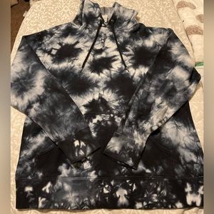 Tillys Navy Tie Dye Sweatshirt